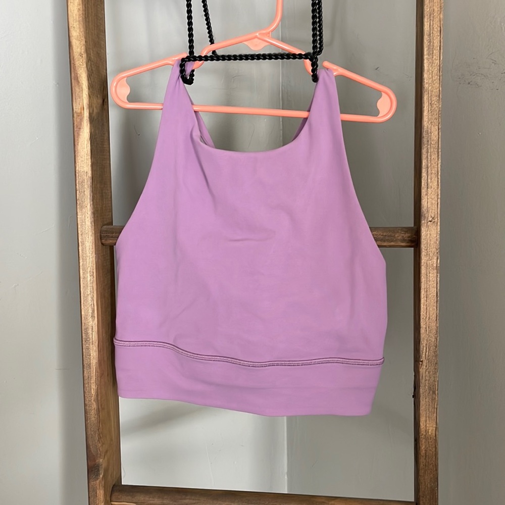 NWOT! High neck, long line, lululemon energy bra!